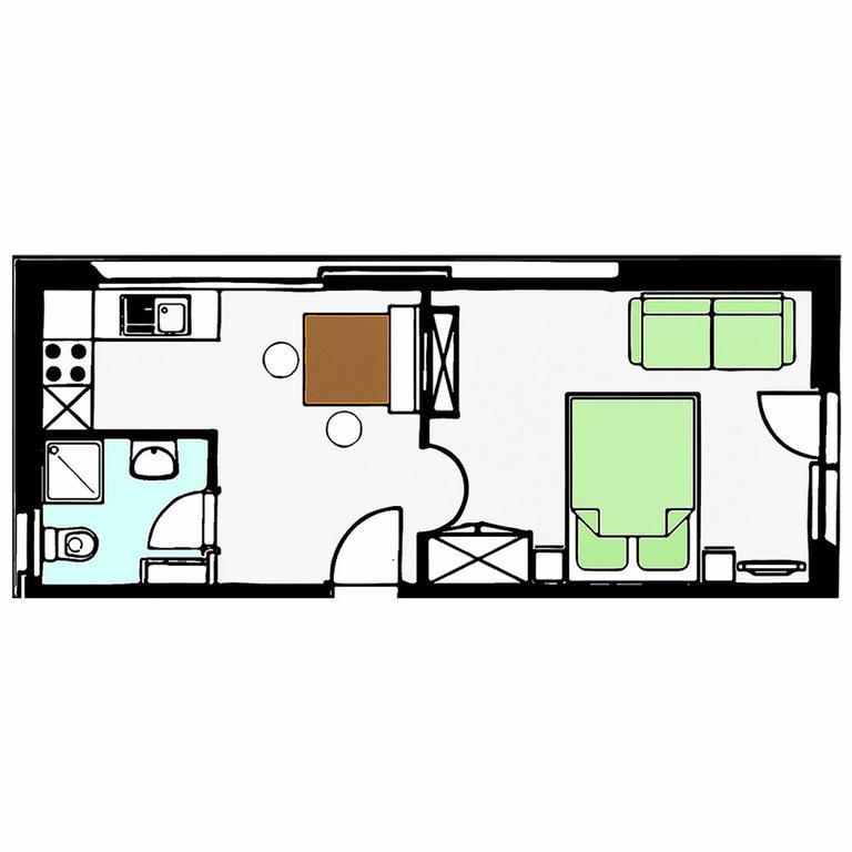 Apartment Alouette Samnaun Kamer foto